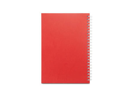 SCHILLER. Notizblock A5 mit flexiblem Cover, hergestellt aus 100 % Recyclingpapier