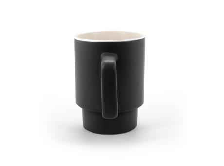 KUERTEN. Reisebecher aus Edelstahl mit Keramikbeschichtung innen 470ml