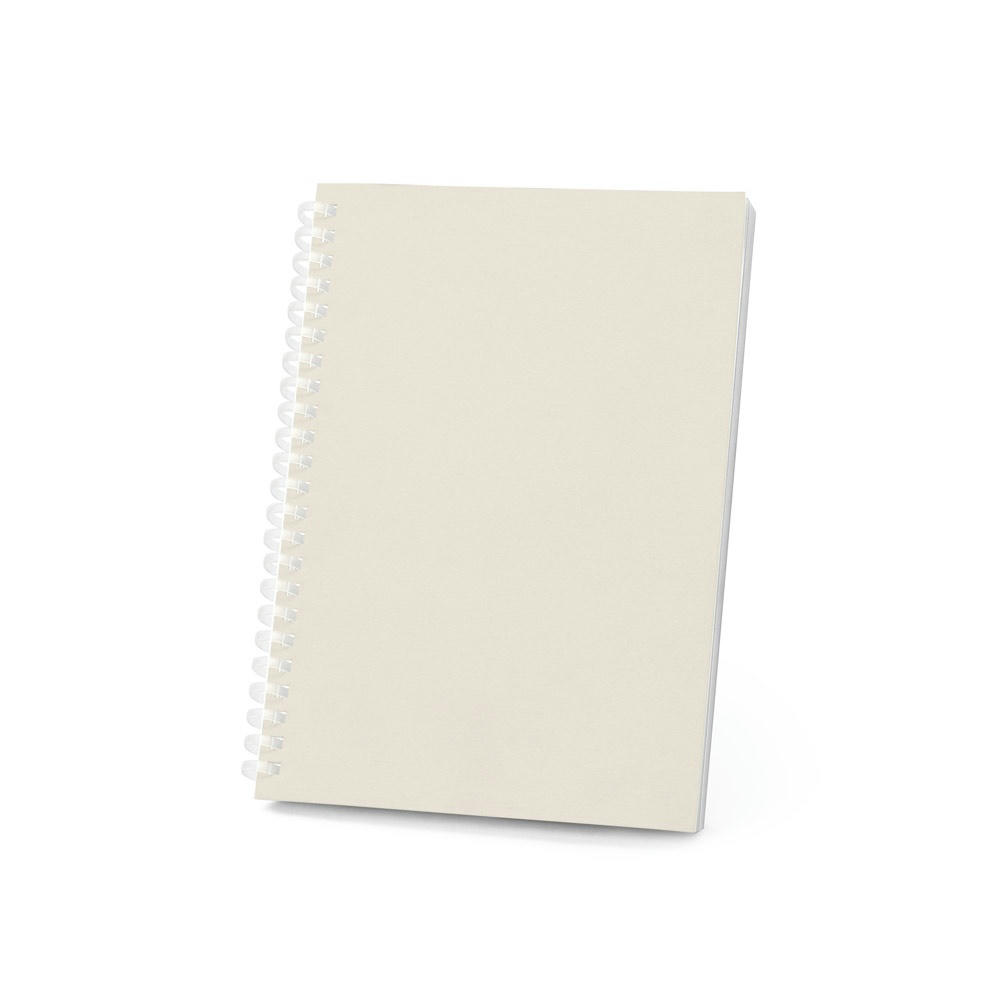 SCHILLER. Notizblock A5 mit flexiblem Cover, hergestellt aus 100 % Recyclingpapier