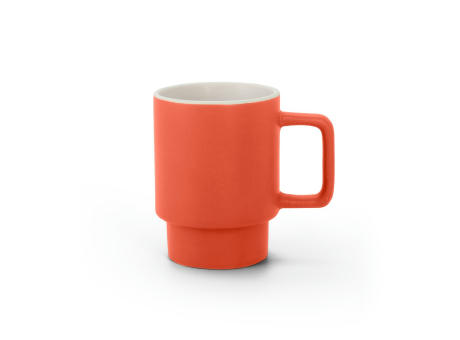 KUERTEN. Keramikbecher mit matter Oberfläche 330 ml