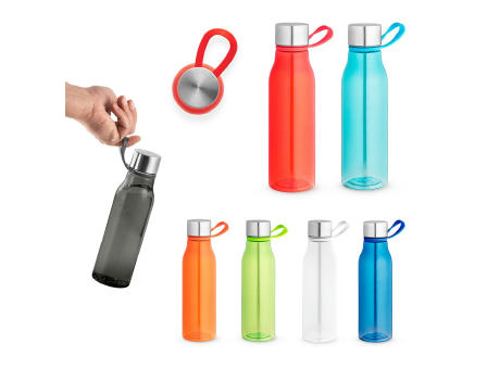 SENNA. Recycelte PET-Flasche (100 % rPET) mit glänzender, transluzenter Oberfläche