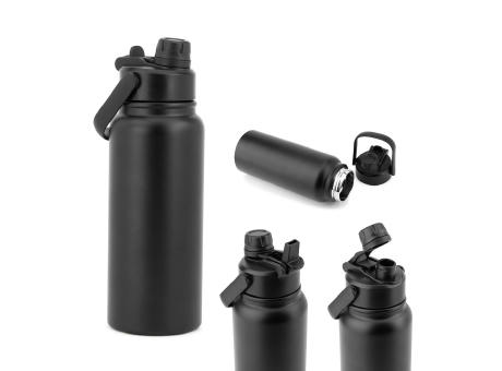 ALCARAZ. Flasche aus Edelstahl (90 % recycelt), doppelwandig vakuumisoliert