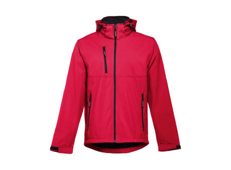 THC ZAGREB II. Herren-Softshell-Jacke aus Polyester und Elastan