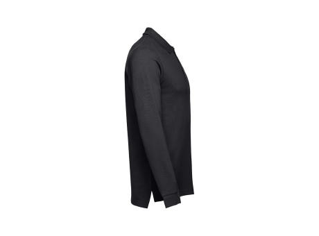 THC BERN II. Langarm-Poloshirt für Herren aus kardierter Baumwolle