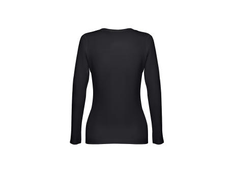 THC BUCHAREST WOMEN II. Langärmeliges tailliertes T-Shirt für Frauen aus Baumwolle