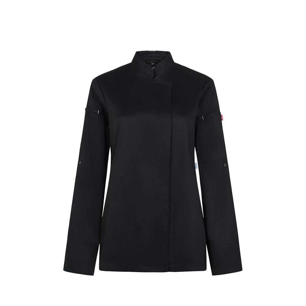 VL THOTH. Kochjacke für Damen (190 g/m²), aus Baumwolle (35 %) und recyceltem Polyester (65 %)