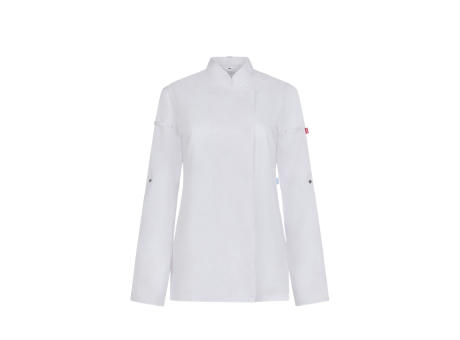 VL THOTH. Kochjacke für Damen (190 g/m²), aus Baumwolle (35 %) und recyceltem Polyester (65 %)