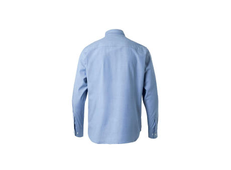 VL PRITHVI MAN. Hemd Oxford (180 g/m²) für Herren, aus Baumwolle (50 %), Polyester (45 %) und Elasthan (5 %)