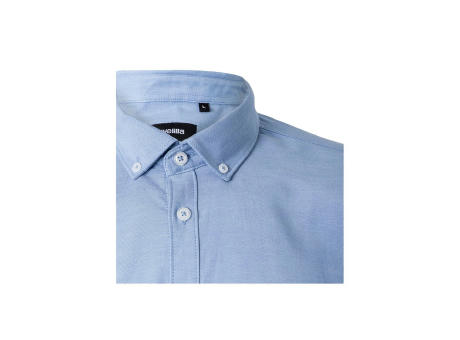 VL PRITHVI MAN. Hemd Oxford (180 g/m²) für Herren, aus Baumwolle (50 %), Polyester (45 %) und Elasthan (5 %)