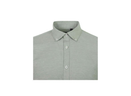 VL PRITHVI MAN. Hemd Oxford (180 g/m²) für Herren, aus Baumwolle (50 %), Polyester (45 %) und Elasthan (5 %)