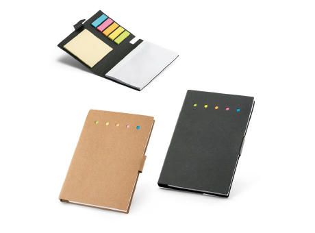 COOPER II. Haftnotizblock, 6 farbigen Sätzen