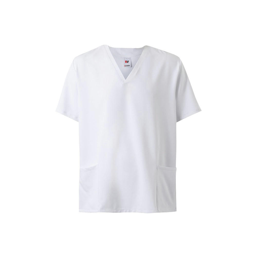 VL FLORA. Kurzarm-Tunika (140 g/m²), aus 100 % Mikrofaser