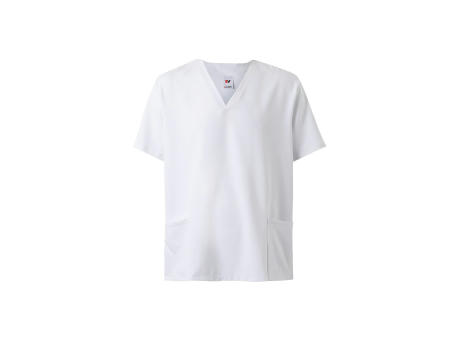 VL FLORA. Kurzarm-Tunika (140 g/m²), aus 100 % Mikrofaser