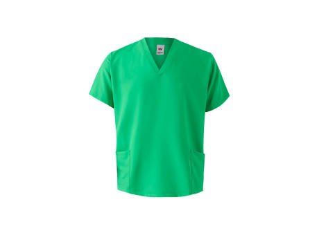 VL FLORA. Kurzarm-Tunika (140 g/m²), aus 100 % Mikrofaser