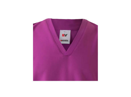 VL FLORA. Kurzarm-Tunika (140 g/m²), aus 100 % Mikrofaser