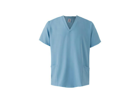 VL FLORA. Kurzarm-Tunika (140 g/m²), aus 100 % Mikrofaser