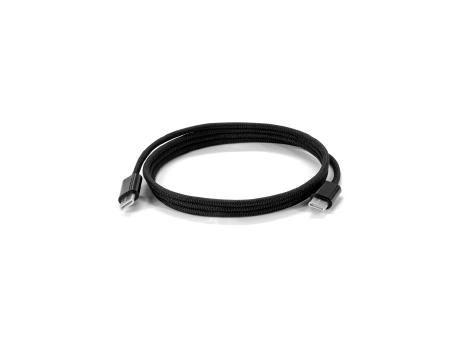 JEMISON. USB-C-zu-USB-C-Kabel mit geflochtenem Kabel (60 W), hergestellt aus ABS, Edelstahl, Aluminium und Polyester
