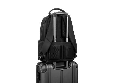 BOSTON SOLID. Laptop-Rucksack (17") aus 150D Nylon mit 2 gepolsterten Fächern