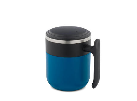 MALDINI. Reisebecher mit Innenwand aus Edelstahl und matter Oberfläche, 400 mL