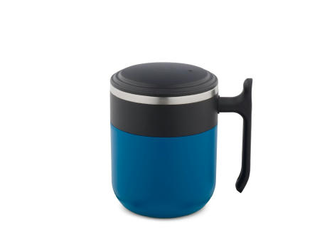 MALDINI. Reisebecher mit Innenwand aus Edelstahl und matter Oberfläche, 400 mL
