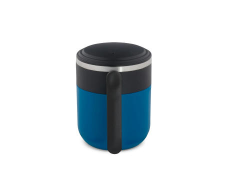 MALDINI. Reisebecher mit Innenwand aus Edelstahl und matter Oberfläche, 400 mL