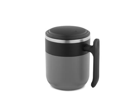 MALDINI. Reisebecher mit Innenwand aus Edelstahl und matter Oberfläche, 400 mL