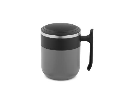 MALDINI. Reisebecher mit Innenwand aus Edelstahl und matter Oberfläche, 400 mL
