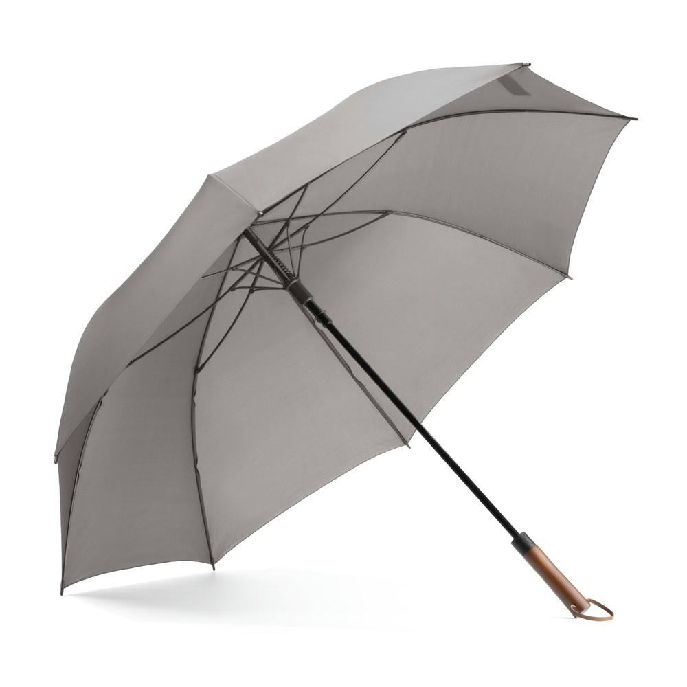 MATEO. Großer (30") Pongee-Regenschirm