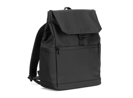 AZORES BAG. Laptop-Rucksack (16") aus PU, mit Klappe, die alle Fächer abdeckt