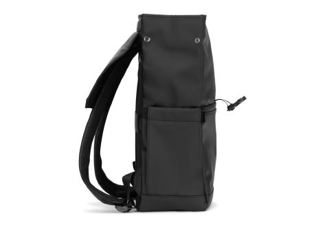 AZORES BAG. Laptop-Rucksack (16") aus PU, mit Klappe, die alle Fächer abdeckt