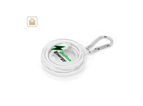 JEMISON. USB-C-zu-USB-C-Kabel mit geflochtenem Kabel (60 W), hergestellt aus ABS, Edelstahl, Aluminium und Polyester