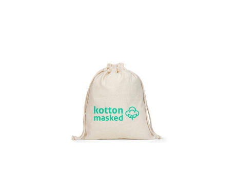 GIFTWRAP M. Mittelgroße Geschenktüte, 100 % Baumwolle (120 g/m²)