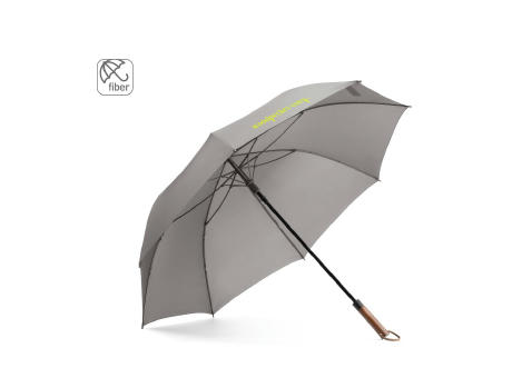 MATEO. Großer (30") Pongee-Regenschirm