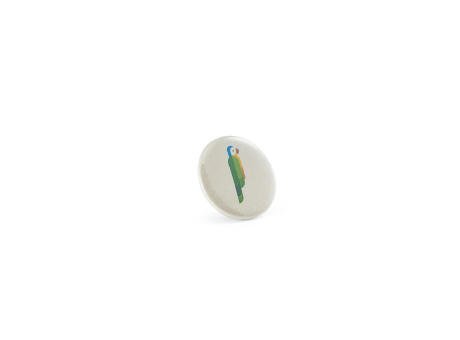Button PIN 1. Runder Pin mit Broschennadel