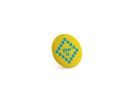 Button PIN 3. Runder Pin mit Broschennadel