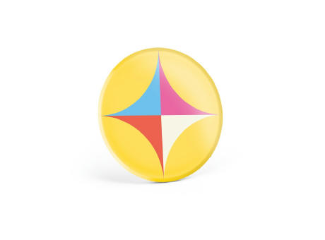 Button PIN 9. Runder Pin mit Broschennadel