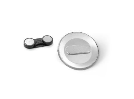Button PIN 8. Runder Pin mit doppeltem Magnetverschluss