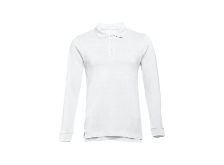 THC BERN WH. Langarm-Poloshirt aus Baumwolle für Herren