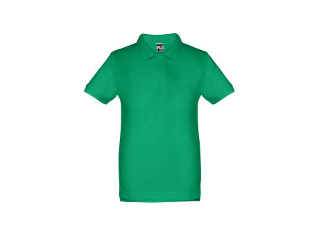 THC ADAM KIDS. Kurzärmeliges Baumwoll-Poloshirt für Kinder (unisex)