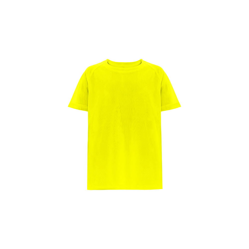 THC MOVE KIDS. Technisches T-Shirt mit kurzen Ärmeln aus Polyester für Kinder