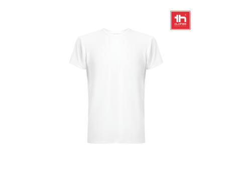 TUBE WH. T-Shirt aus Polyester und Elastan. Weiße Farbe