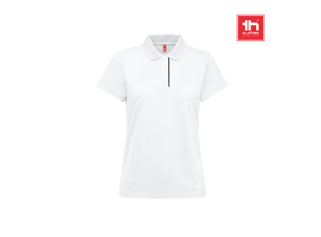 THC DYNAMIC WOMEN WH. Technisches Poloshirt für Damen
