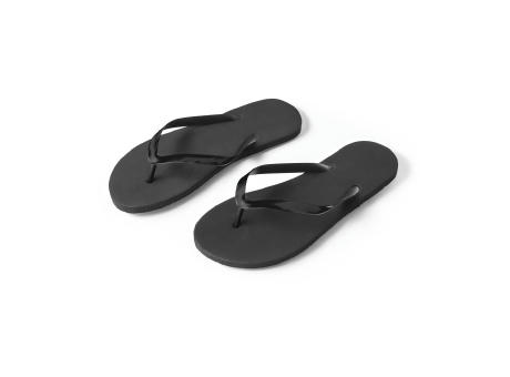 MAUPITI L / XL. Bequeme Zehensandalen mit PE-Sohle und PVC-Riemen