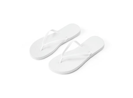 MAUPITI L / XL. Bequeme Zehensandalen mit PE-Sohle und PVC-Riemen