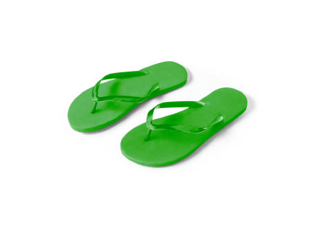 MAUPITI L / XL. Bequeme Zehensandalen mit PE-Sohle und PVC-Riemen