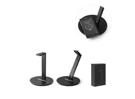 GERST. Kopfhörerhalter aus ABS mit integrierter Wireless-Ladefunktion