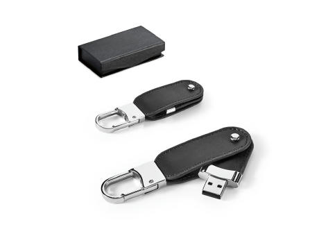 BRAGG 8GB. USB-Stick aus PU 8 GB mit Karabinerhaken