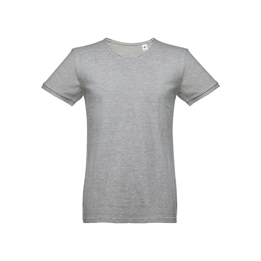 THC SAN MARINO. Kurzärmeliges Herren-T-Shirt aus gekämmter Baumwolle