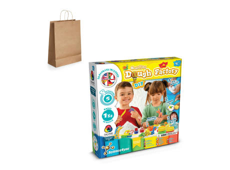 Modeling Dough Factory Kit IV. Lernspiel lieferung inklusive einer kraftpapiertasche (115 g/m²)