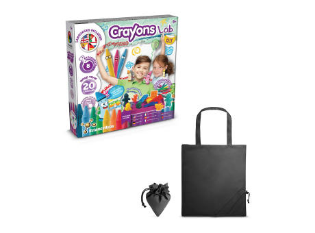 Crayon Factory Kit II. Lernspiel lieferung inklusive einer faltbaren geschenktasche aus 190T